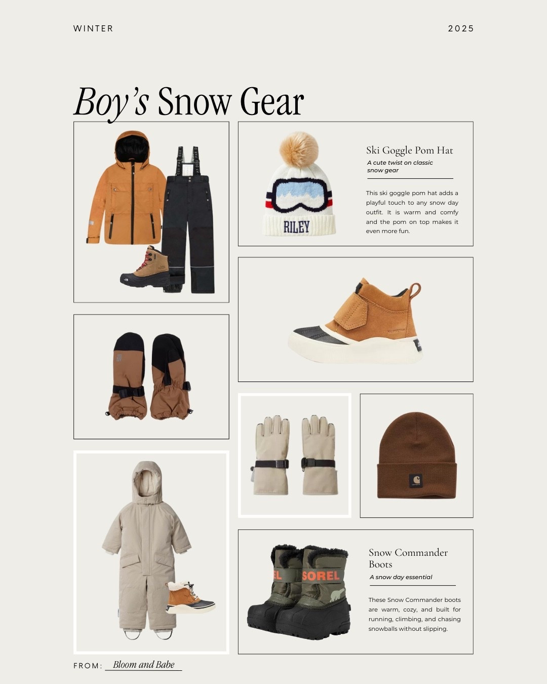 All the snow gear my boys actually want to wear this winter. Warm, cozy, and built for endless snowy adventures.

#LTKSeasonal #LTKActive #LTKKids