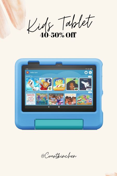 Kids Amazon fire tablet 40-50% off! 

Kids gift guide 
Toddler gift guide 
Toddler gift 
Kids gift 
Christmas gift 

#LTKGiftGuide #LTKSeasonal #LTKHoliday