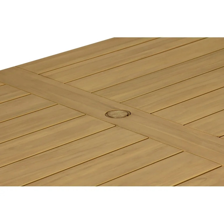 Better Homes & Gardens Ashbrook, Outdoor, Teak Dining Table by Dave & Jenny Marrs | Walmart (US)