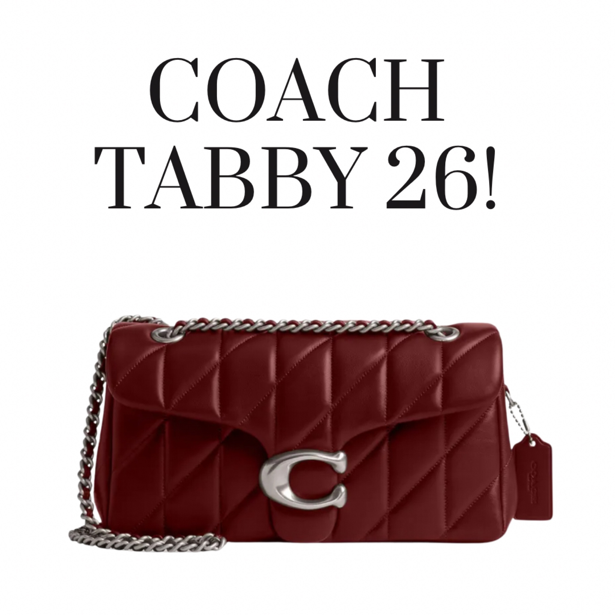 NEW COSCH TABBY 26!

#LTKStyleTip #LTKSeasonal #LTKWorkwear