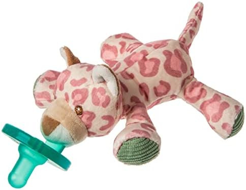 Mary Meyer WubbaNub Infant Pacifier, 6-Inches, Little But Fierce Leopard | Amazon (US)