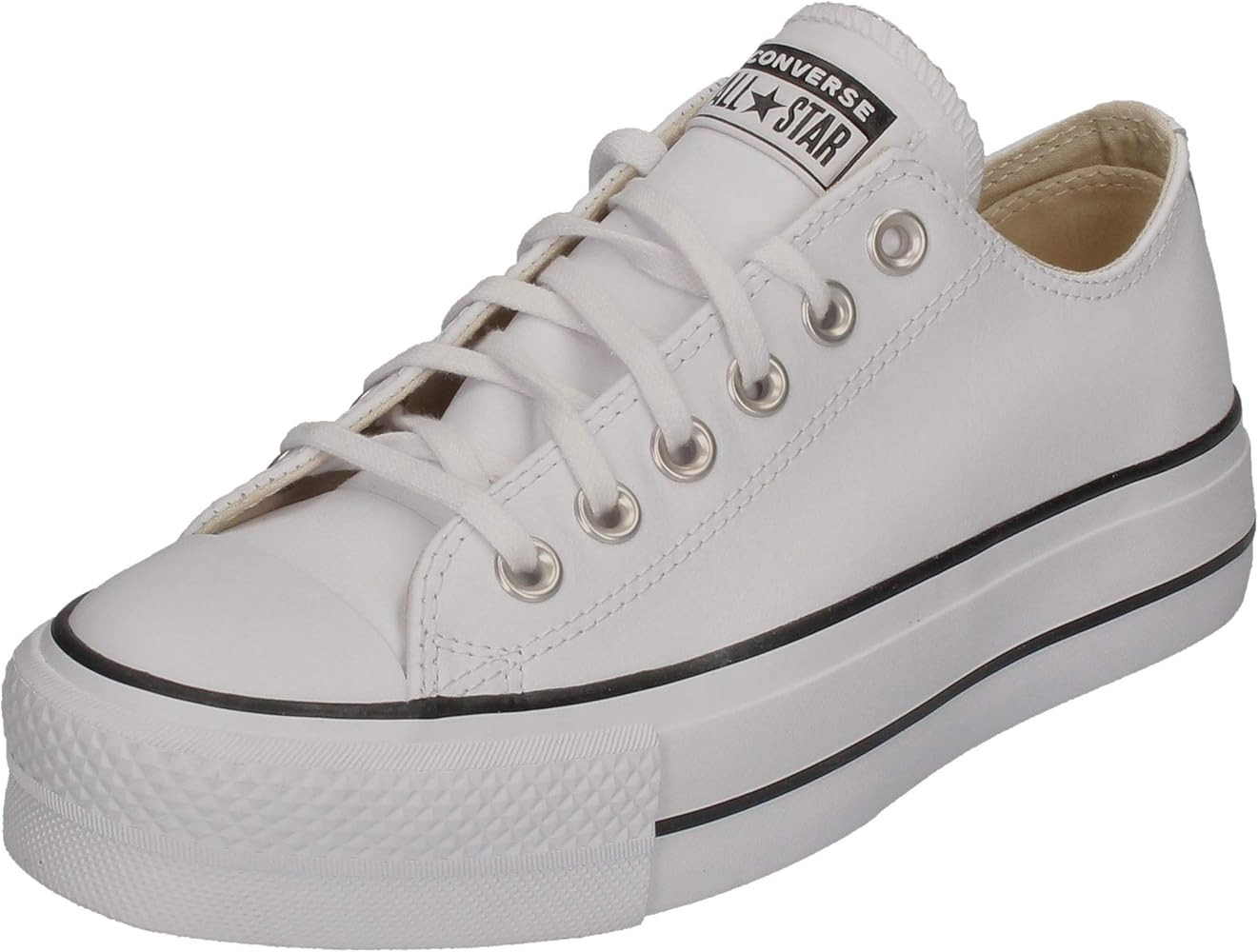 Converse Women's Chuck All Star Lift Clean Ox Sneakers | Amazon (US)