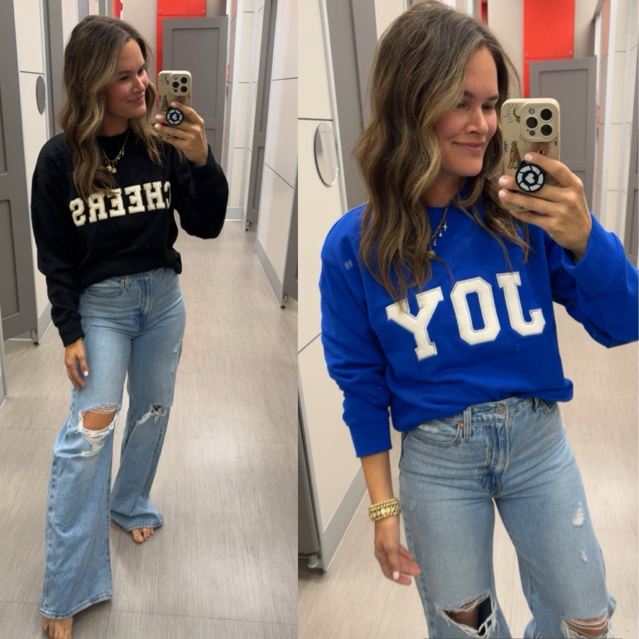 Target’s holiday sweatshirts from last year have a whole new look and I’m loving them! ✨ 
.
#target #targetstyle #targetfashion #targetfind #holidaystyle #holidayfashion 

#LTKHoliday #LTKootd #LTKFindsUnder50