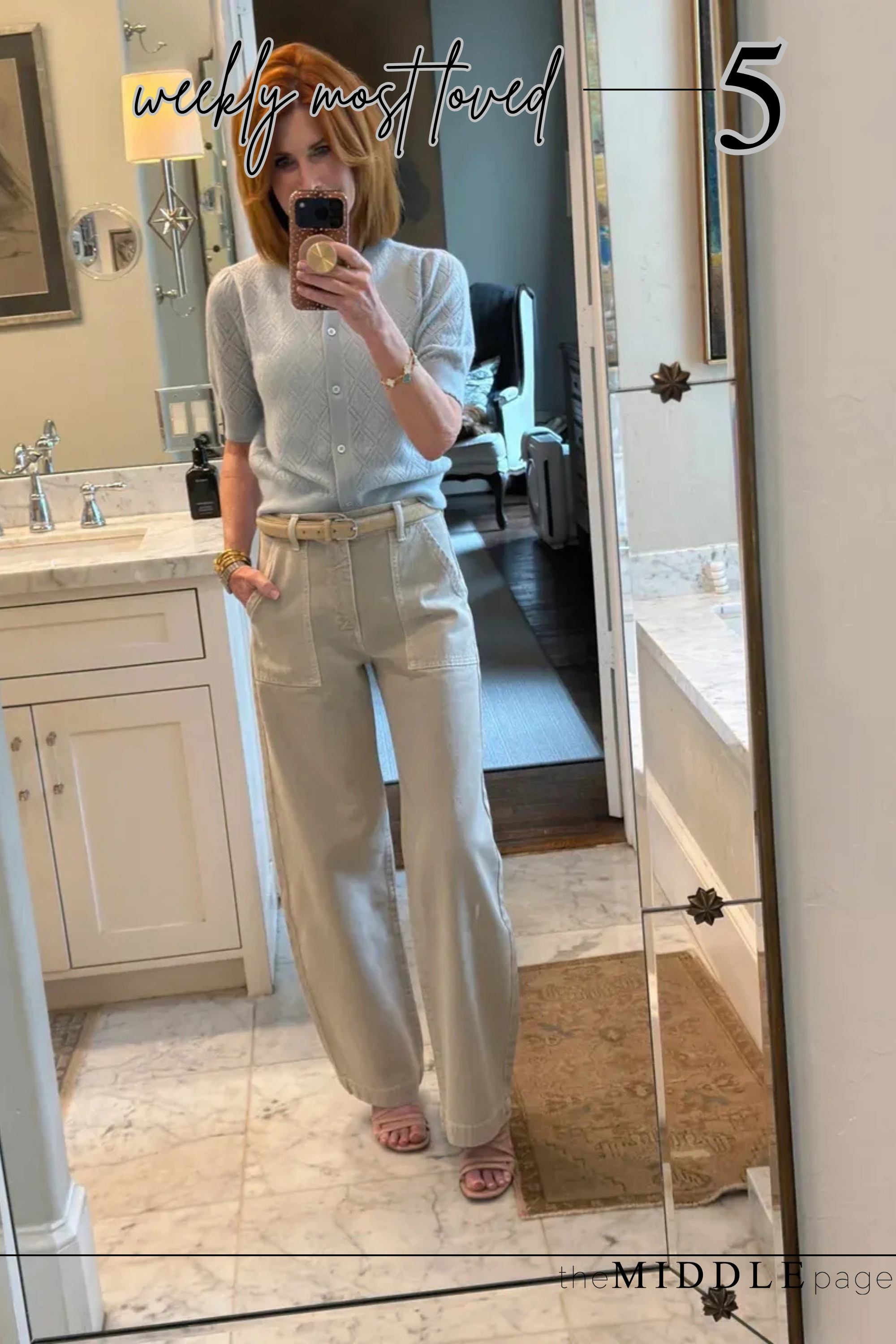 These FRAME cargo jeans are one of my favorite modern denim styles for spring outfits 2026. The relaxed fit feels current while still looking polished enough for casual work outfits or weekend wear. #LTKootd

#LTKOver40 #CasualChic #BusinessCasual 

 #LTKootd #LTKSeasonal #LTKOver40