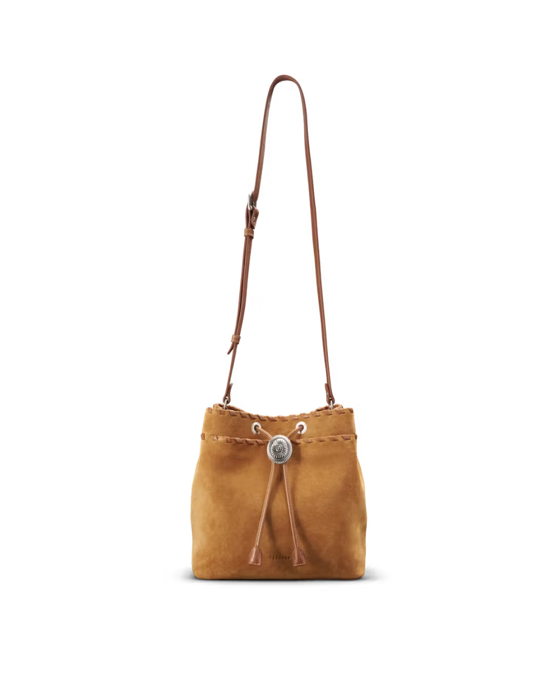 Suede Bolo Bucket Bag | Tecovas