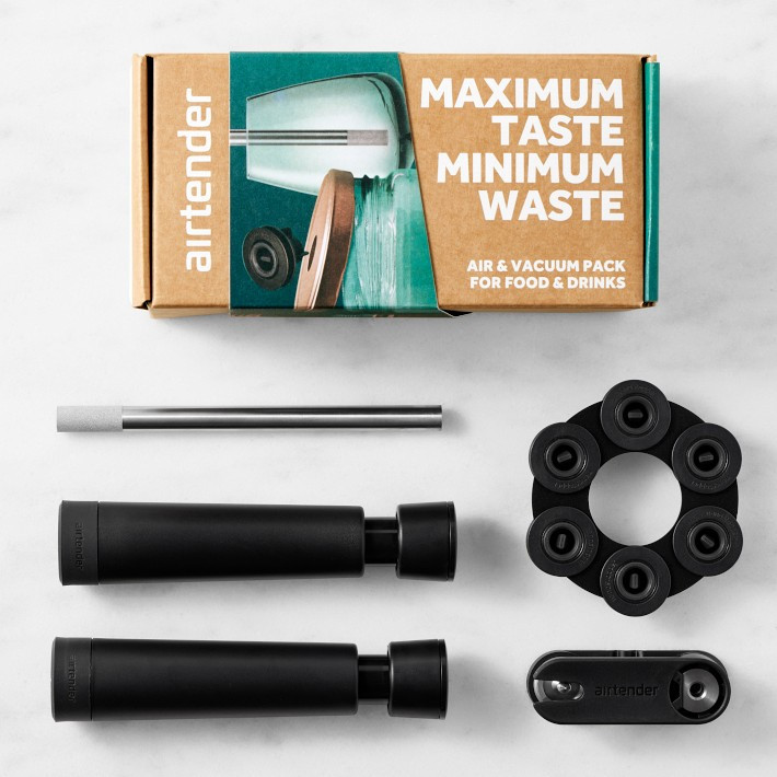 Airtender® Manual Air Pressure and Vacuum Sealer Set | Williams-Sonoma