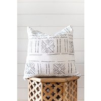 18x18 Authentic African Mudcloth Pillow Cover | Etsy (US)