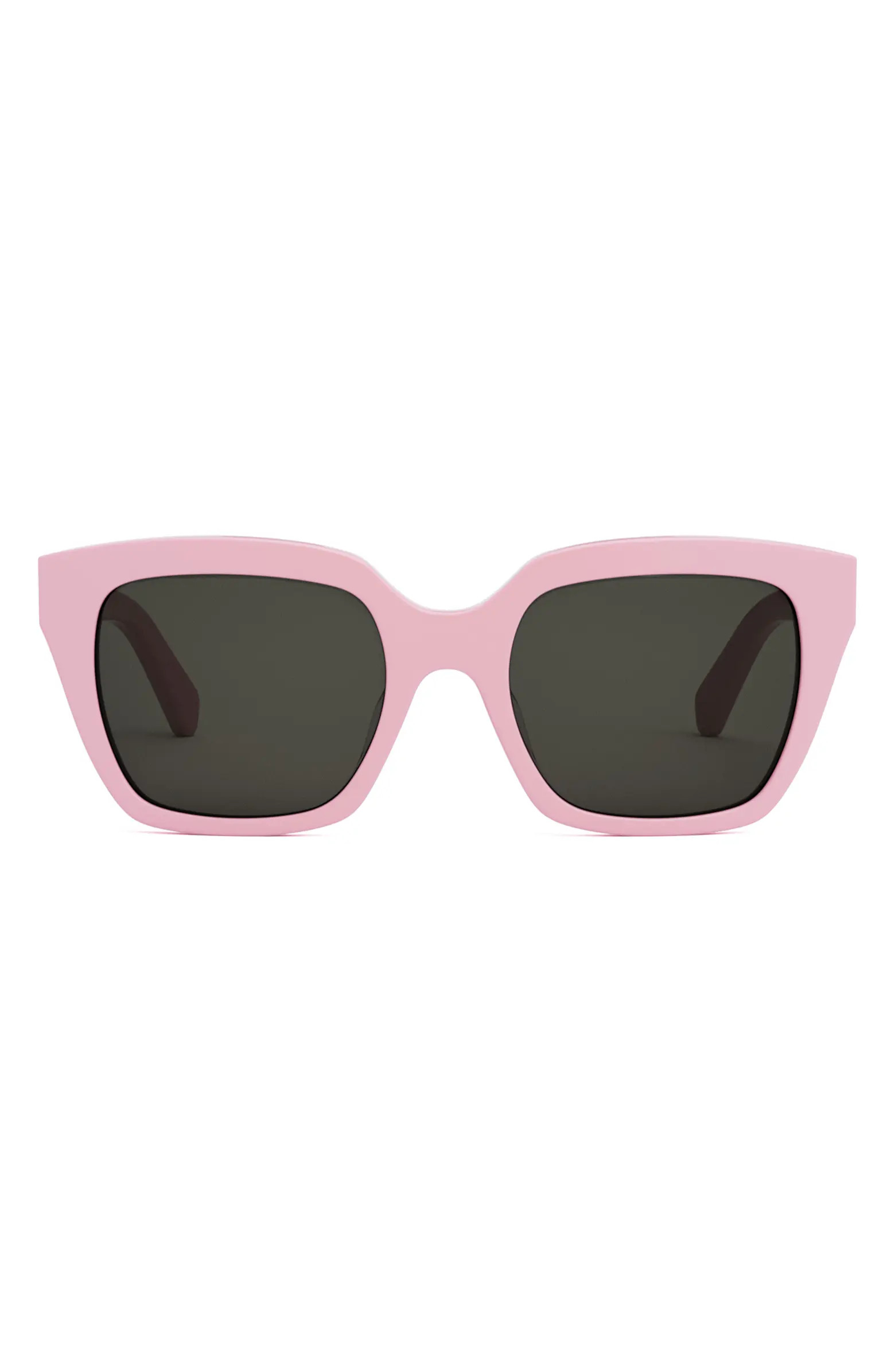 CELINE Monochrome 56mm Square Sunglasses | Nordstrom | Nordstrom