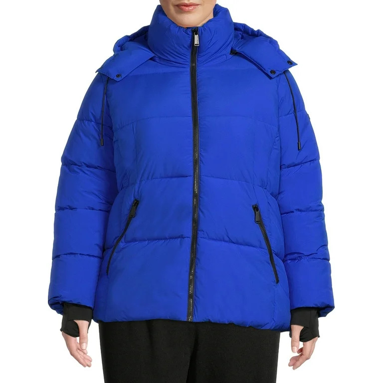 BCBG Paris Women's and Plus Cloud Puffer Coat with Hood | Walmart (US)