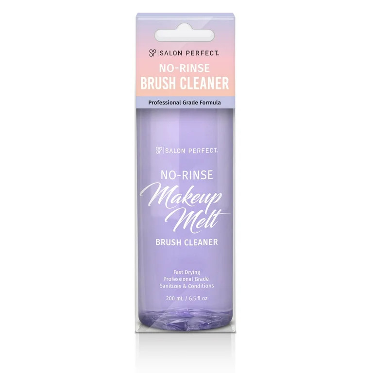 Salon Perfect No Rinse Makeup Brush Cleaner, 6.5 Fluid oz | Walmart (US)
