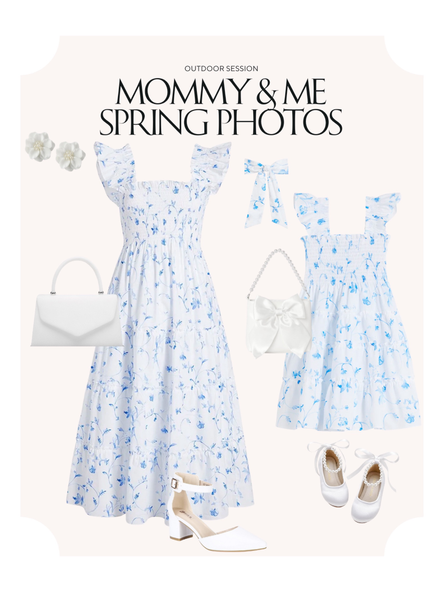 Springtime mommy and me outdoor photos 

#LTKFamily #LTKKids #LTKStyleTip