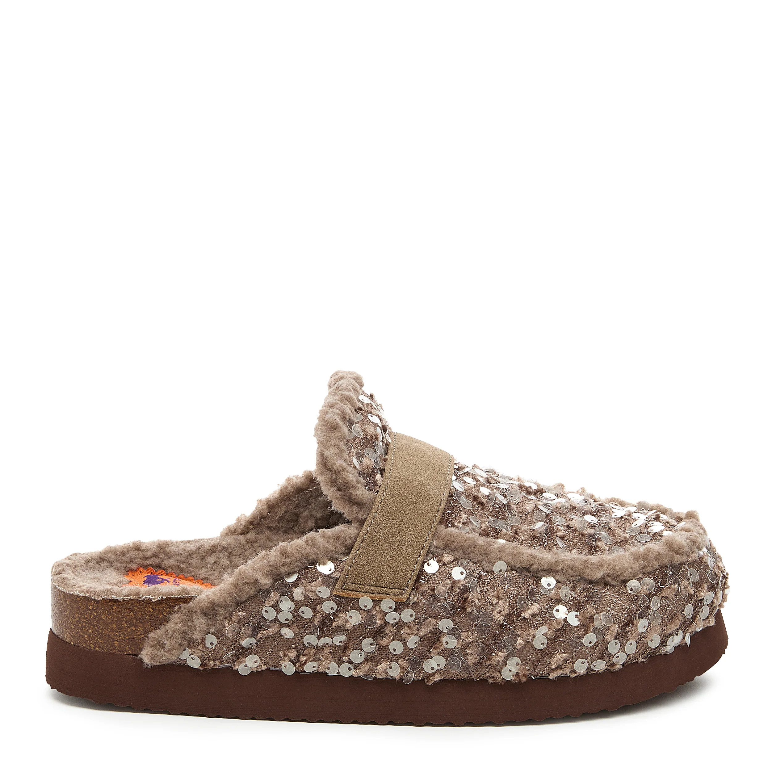 Rocket Dog Women's Artic Brown Sequin Mule | Rocket Dog