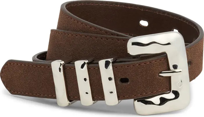 Nordstrom Molten Buckle Leather Belt | Nordstrom | Nordstrom