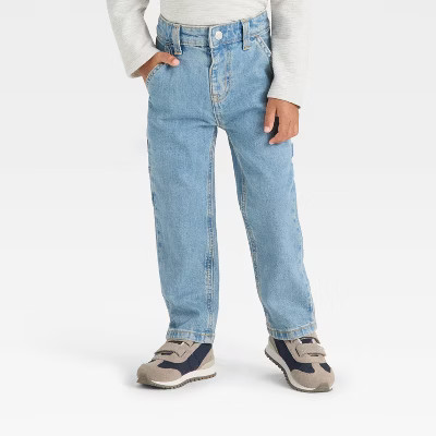 Toddler Boys' Denim Pants - Cat & Jack™ Medium Wash 4T | Target