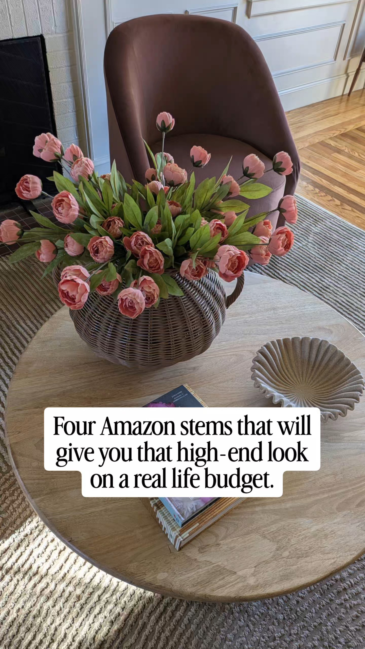 Most people think fake flowers are a "no-go," but when you find the right ones, they are a game changer for a collected and cozy home. I’m usually all about the real thing, but these Amazon faux flowers have the perfect "Real Touch" texture and none of the maintenance.If you’re looking to get that high-end interior look on a real-life budget, the secret is all in the stems. I styled these in a ceramic vase to hide the base, and honestly? They look like I just cut them from the yard.

#LTKSeasonal #LTKHome