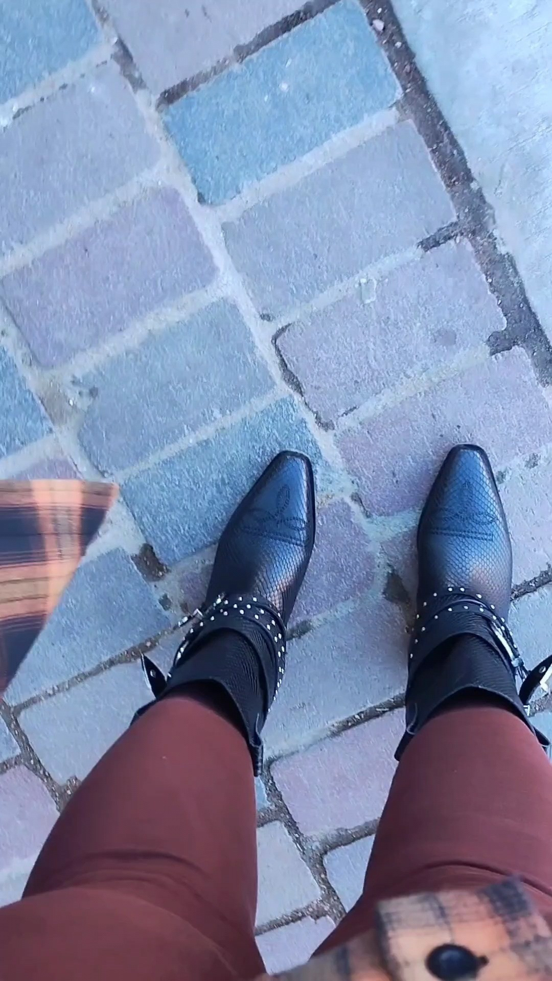 Whether you're going to Coachella, The Rodeo, outdoor concert music festival, you can't go wrong with a cute pair of edgy cowboy boots.🤠 I'm a huge fan of the studded look with buckles, chains, hardware, texture, stitching or rhinestones because it leaves me feeling like a glamorous rockstar.👩🏾‍🎤

#LTKFestival #LTKMidsize #LTKootd