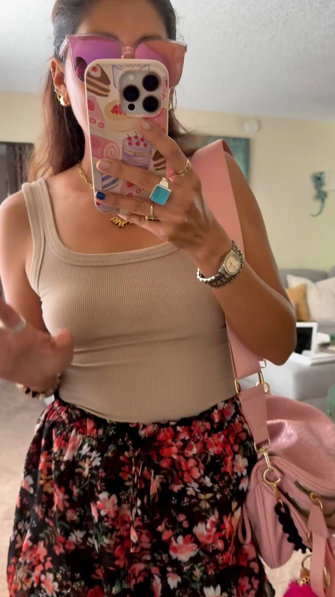 Flowy mini skirts are the cutest summer staple 🤍 Paired with this versatile tank top that literally goes with any bottom from denim shorts to linen pants, cargos, or leggings. Easy, comfy, flattering, and perfect for everyday casual outfits, vacation looks, brunch dates, or running errands in style.
Size XS

flowy mini skirt, tank top outfit, casual summer outfit, everyday style, comfy chic outfit, neutral outfit inspo, effortless fashion, street style outfit, women’s summer fashion, versatile tank top, trendy mini skirt, casual chic look, vacation outfit, brunch outfit idea, minimalist style, capsule wardrobe basics, cute everyday outfit, relaxed fit style, sporty chic outfit, lightweight summer outfit, sneakers outfit inspo, easy mom style, feminine casual outfit, summer wardrobe essentials

#LTKootd #LTKSaleAlert #LTKOver40
