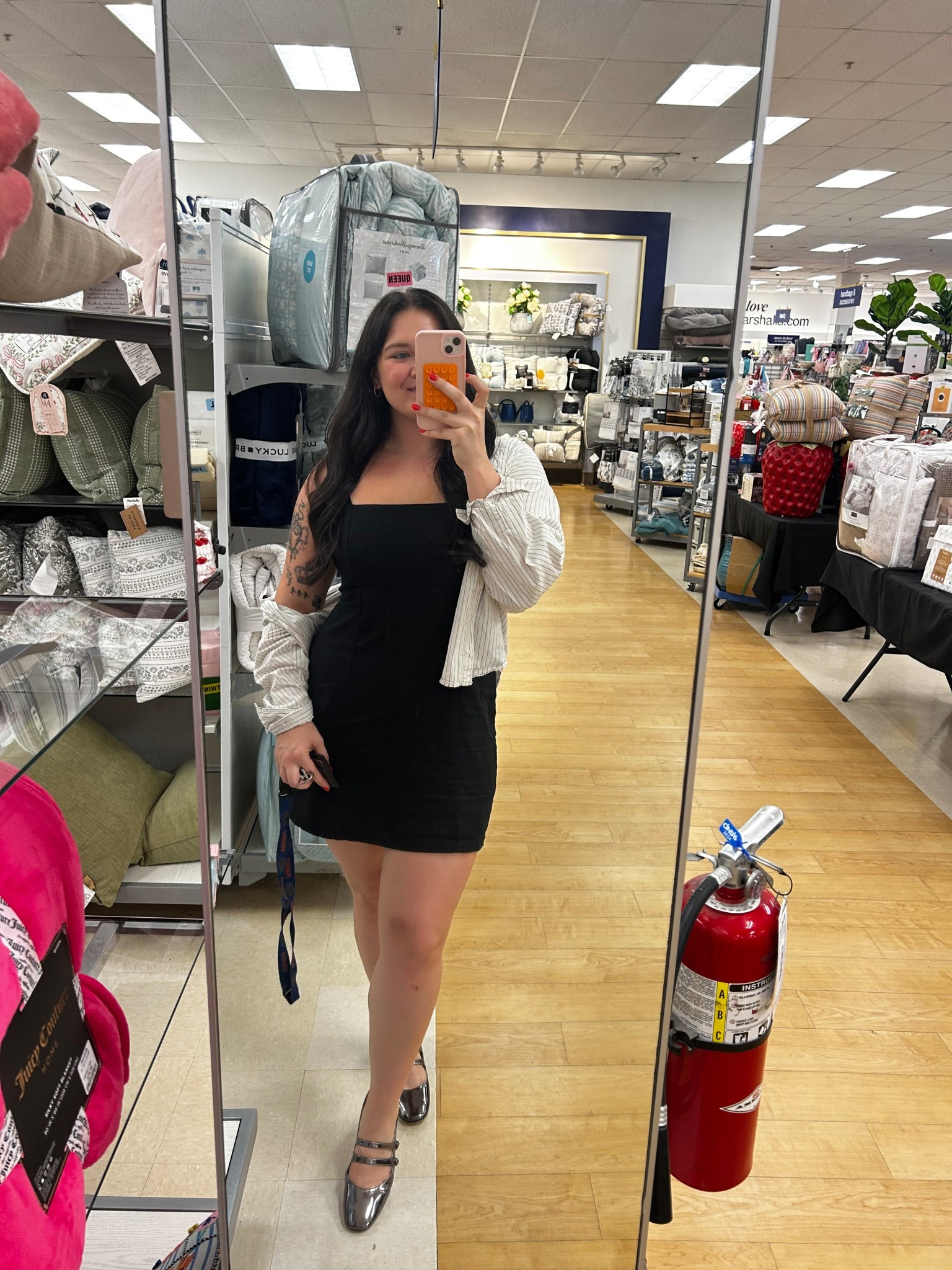 A moment for the shoes ❤️‍🔥 loved adding a casual dress shirt over this dress!

#LTKFindsUnder50 #LTKStyleTip #LTKMidsize