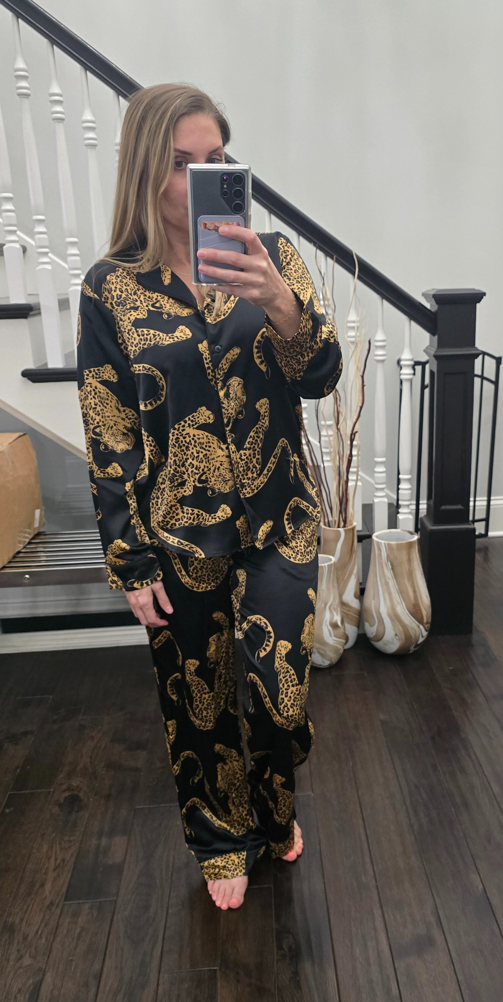 Satin pajamas 

#LTKFindsUnder50 #LTKSeasonal