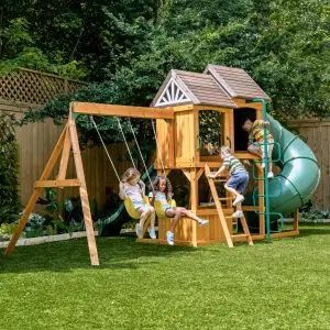 Laurel Retreat Swing Set | KidKraft