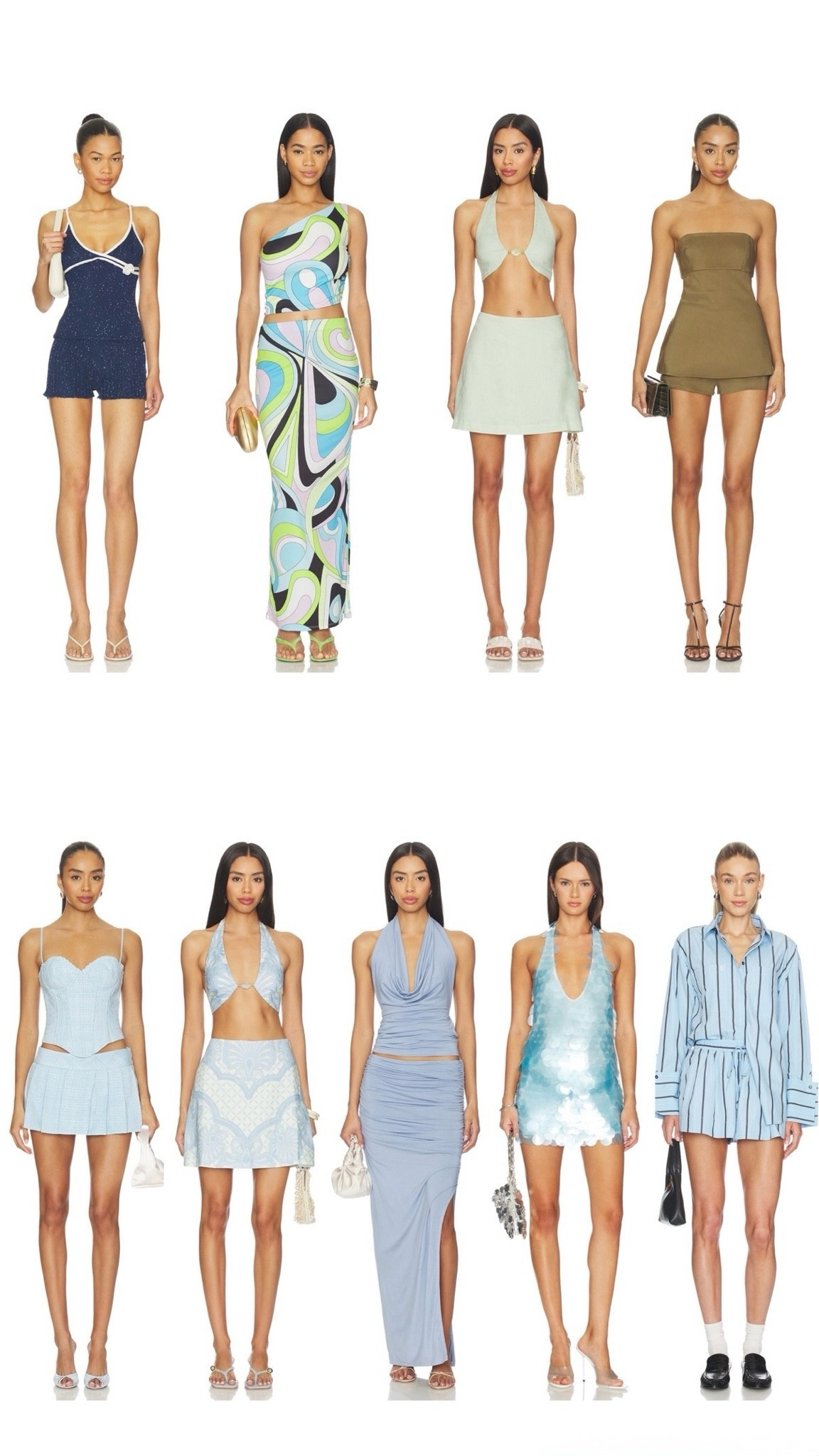 Revolve Blue/Green Sets!

#LTKgrwm #LTKootd #LTKTravel