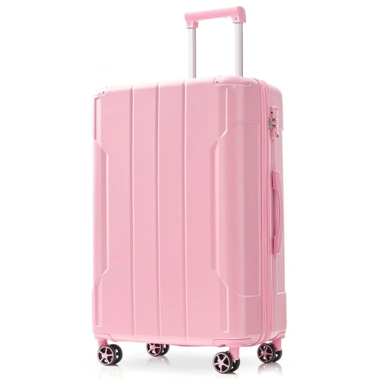 Carry on Luggage 24 inch, ABS+PC Lightweight 65L Capacity Hardshell Suitcase with TSA Lock & Whee... | Walmart (US)