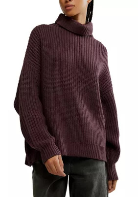 Free People Swim Too Deep Turtleneck Sweater | Belk