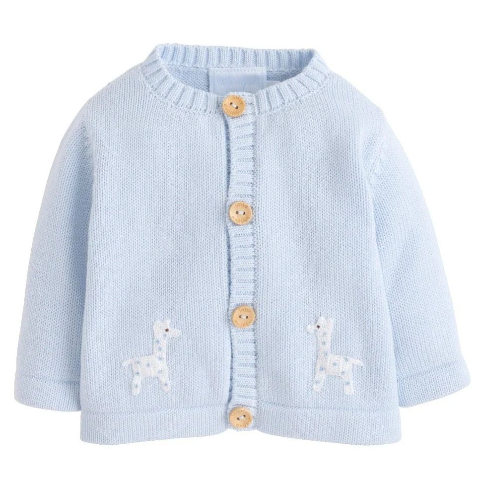 Boy Giraffe Crochet Sweater | Little English