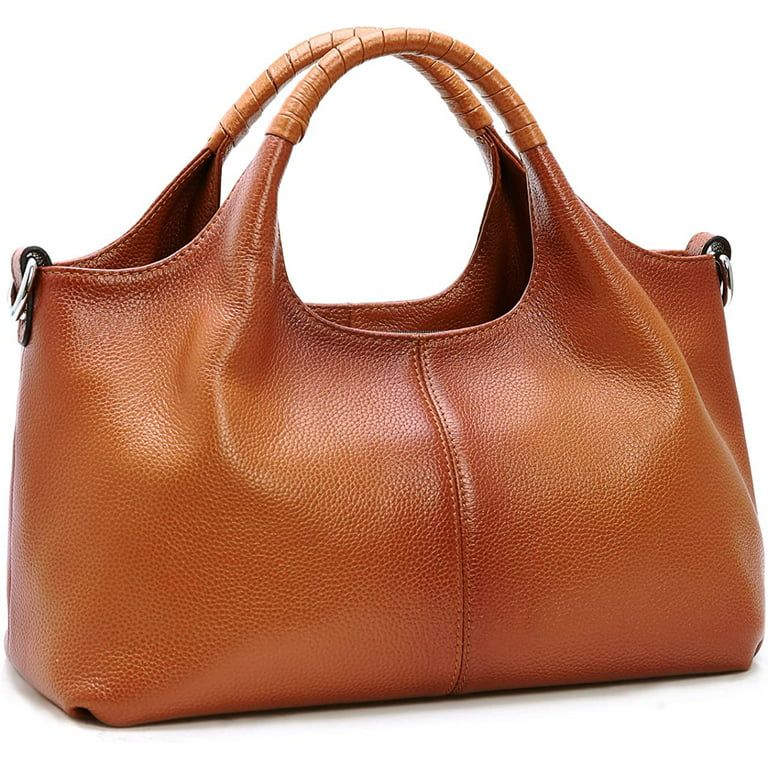 Mostdary Women Satchels Genuine Leather Top Handle Handbags Large Work Tote Shoulder Bags Crossbo... | Walmart (US)