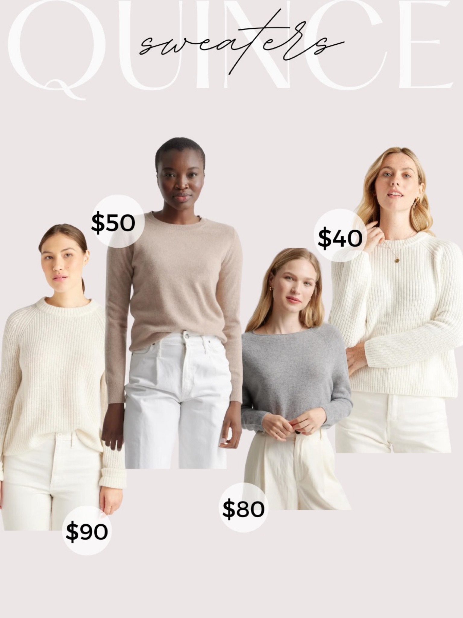 Quince Faves - Quince - Workwear - Workwear Style - Styling - Quince Sweaters - Sweaters - Neutral Sweater 

#LTKworkwear #LTKstyletip