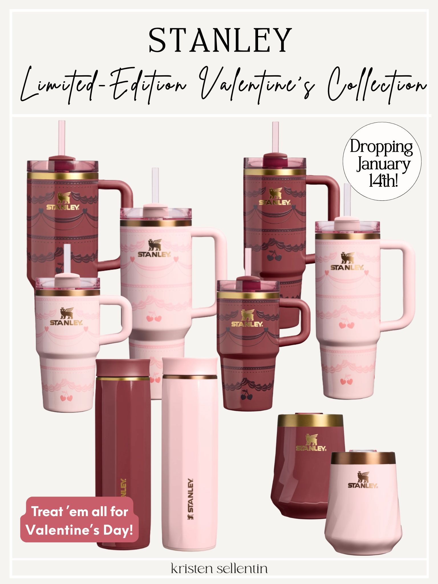 Stanley Limited-Edition Valentine's Collection. Drops January 14th!  

 

#LTKSeasonal #LTKFindsUnder50 #LTKKids