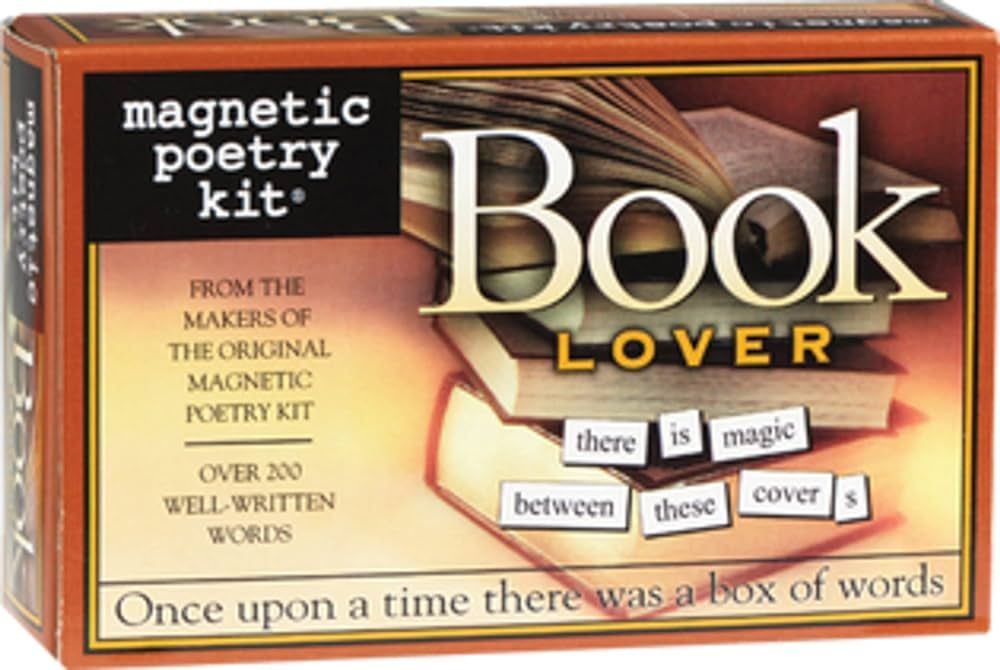 Magnetic Poetry - Book Lover Kit - Words for Refrigerator - Write Poems and Letters on The Fridge... | Amazon (US)