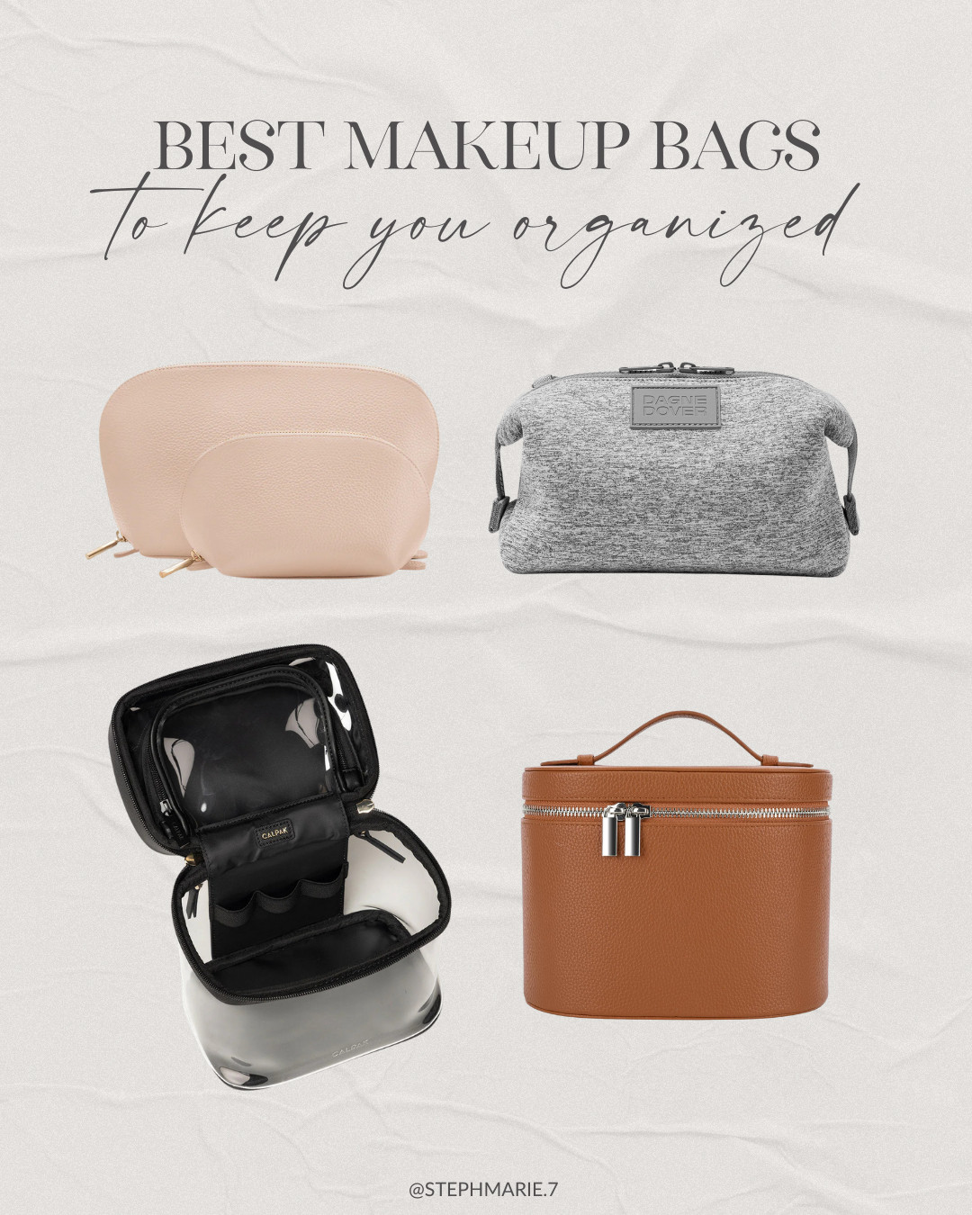Do you need to refresh your makeup and beauty product storage? These are some of the best makeup bags to keep you organized! 

 #LTKSeasonal #LTKOver40 #LTKBeauty