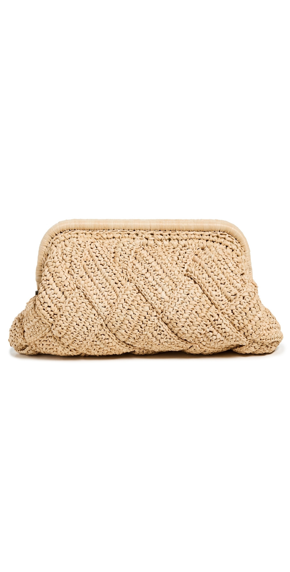 BTB Los Angeles GiGi Frame Clutch Natural One Size | Shopbop