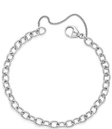 James Avery Twisted Wire Cable Link Charm Bracelet - M | Dillard's