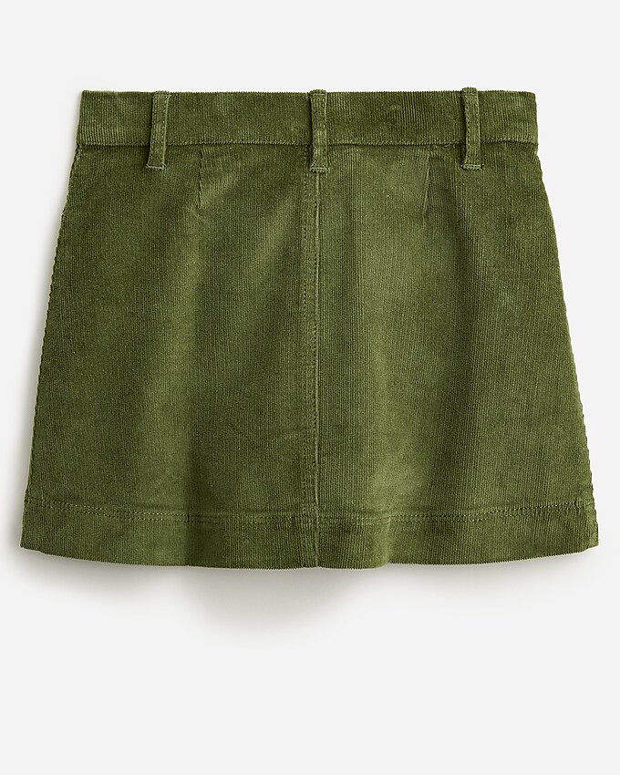 Button-front corduroy skirt | J. Crew US