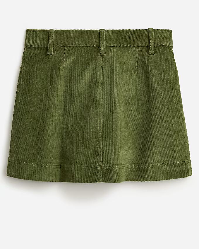 Button-front corduroy skirt | J.Crew US