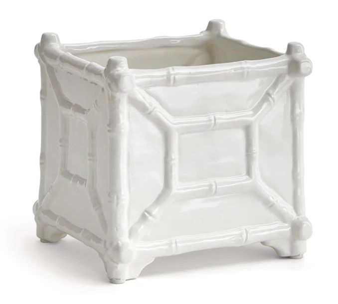 Chinoiserie Square Cachepot | House of Blum
