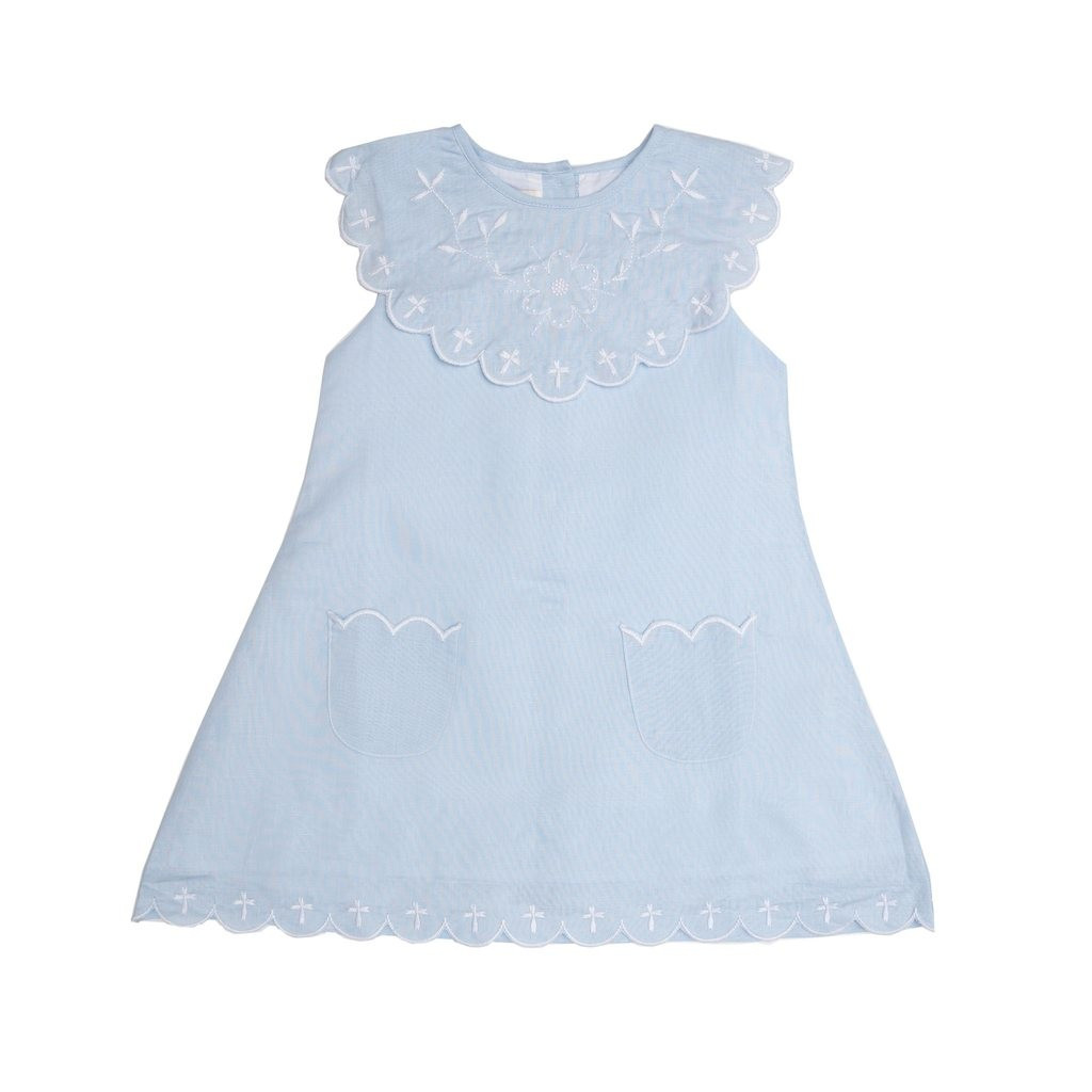 Miley Light Blue Dress | The Oaks Apparel Company