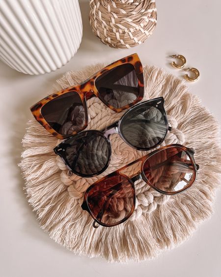 Amazon tortoiseshell sunglasses on Prime Day sale!

Amazon fashion, summer fashion, trendy sunglasses 


#LTKxPrimeDay #LTKFind #LTKunder50