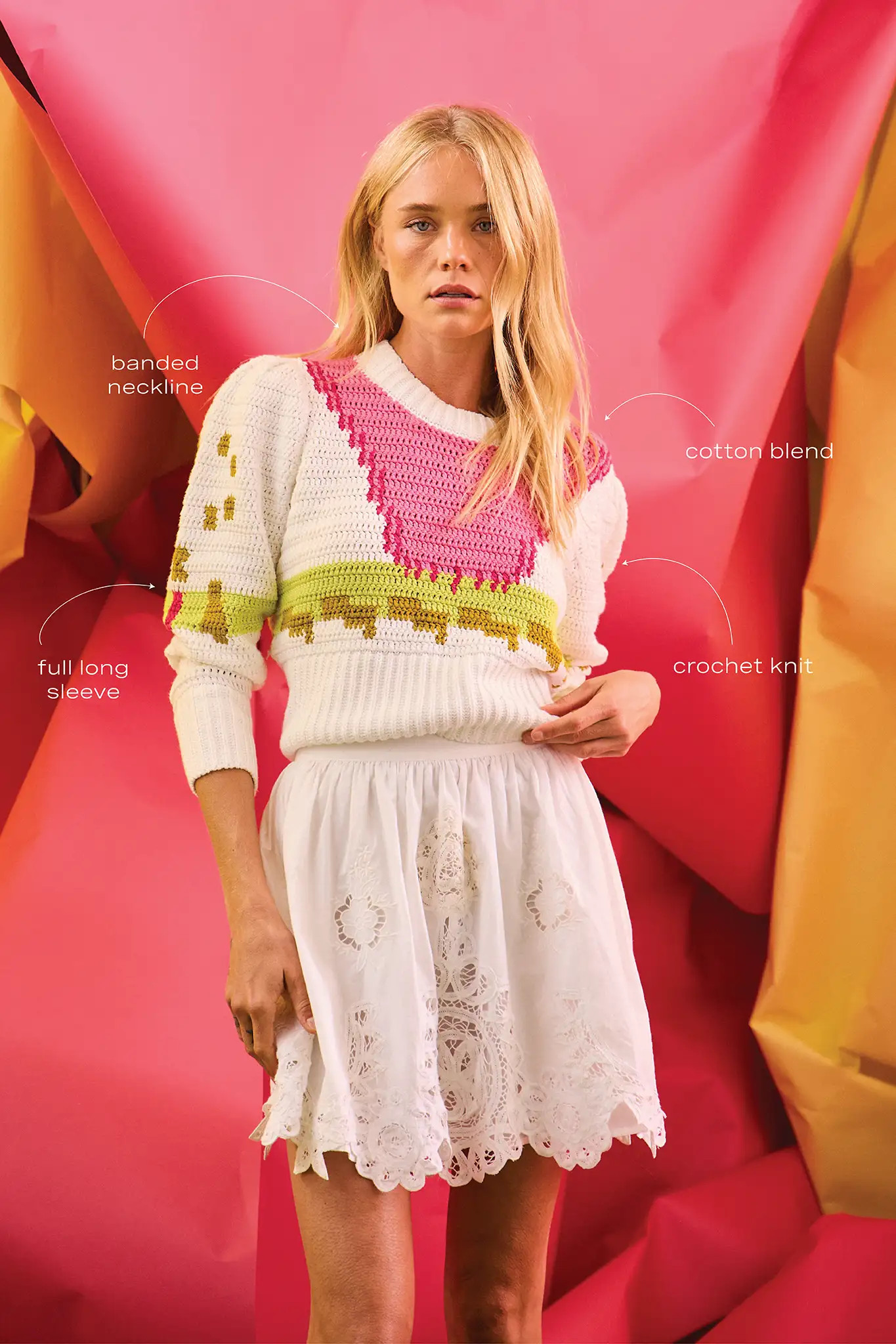 Sully Pullover | Spring Crochet Sweater | Hunter Bell | Hunter Bell