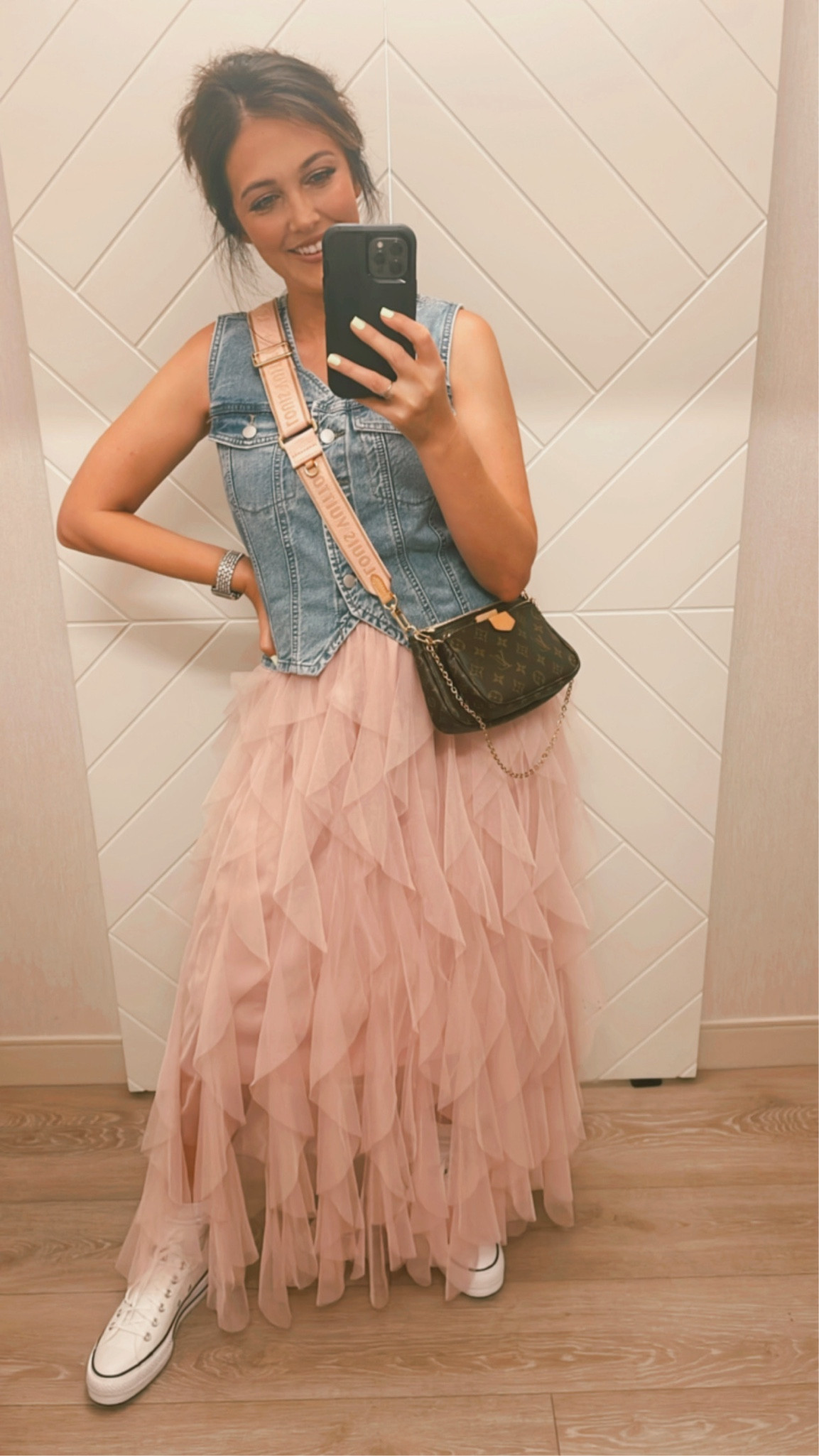 Last night in Vegas 

Denim Vest - Small 

#LTKShoeCrush #LTKFindsUnder50 #LTKStyleTip