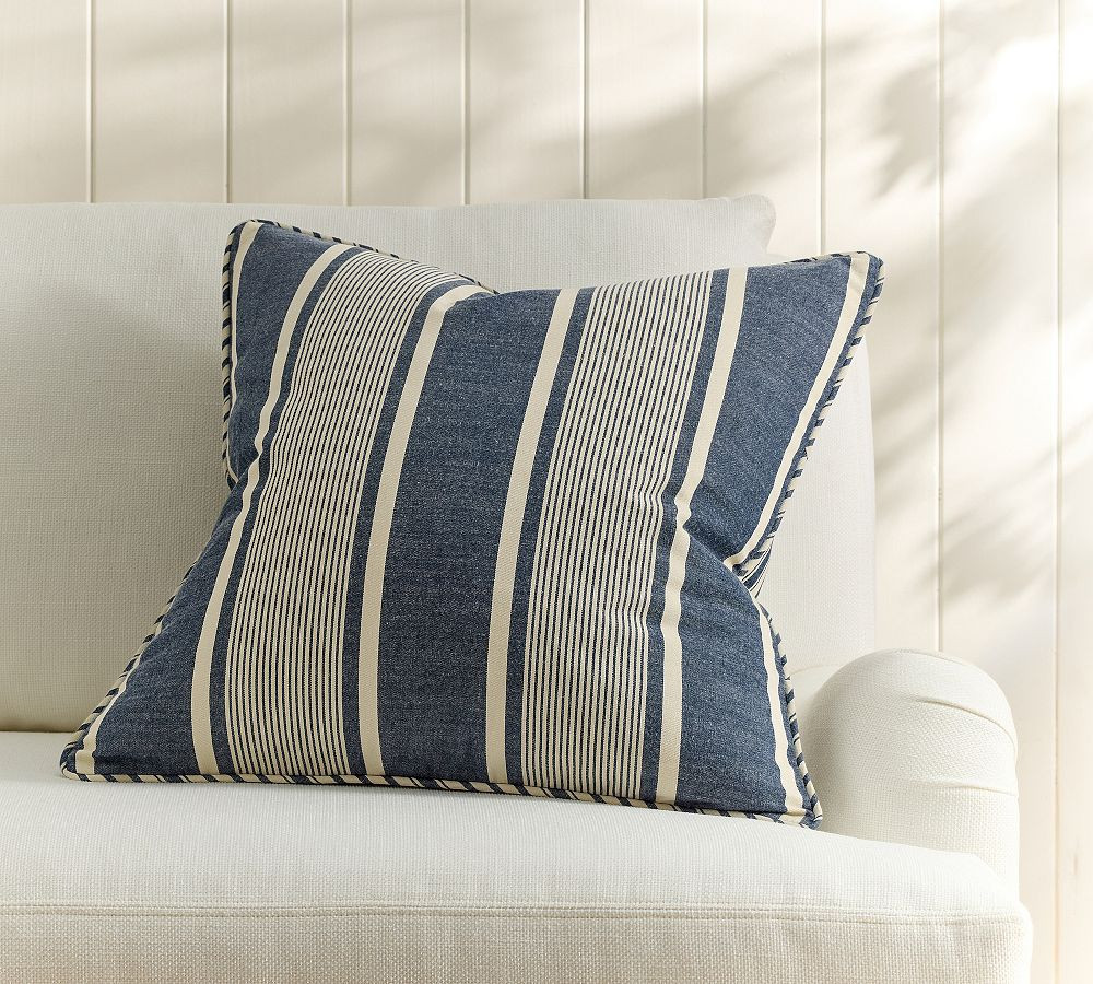 McKenzie Striped Pillow Cover | Pottery Barn (US)