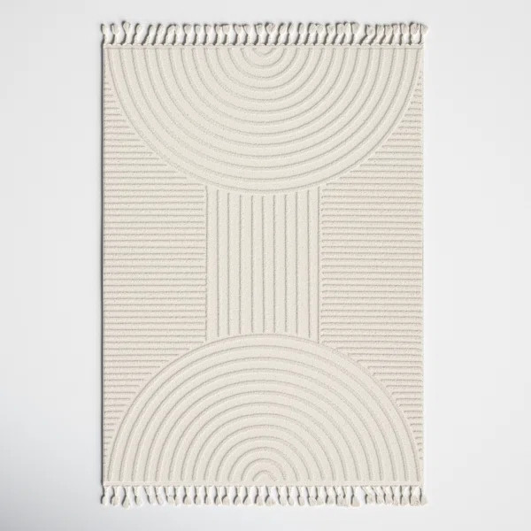 Kristo Cream Rug | Wayfair North America