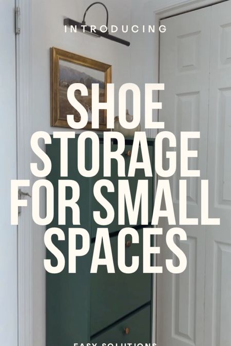 Show storage, Amazon organization, best shoe storage, shoe cabinet, how to organize shoes, gold picture frame, battery lights 

#LTKsalealert #LTKhome