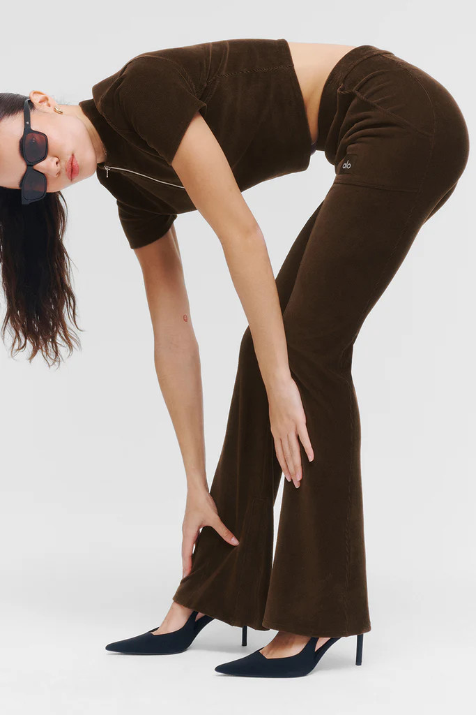 Micro Corduroy High-Waist Winter Break Flare Pant | Alo Yoga