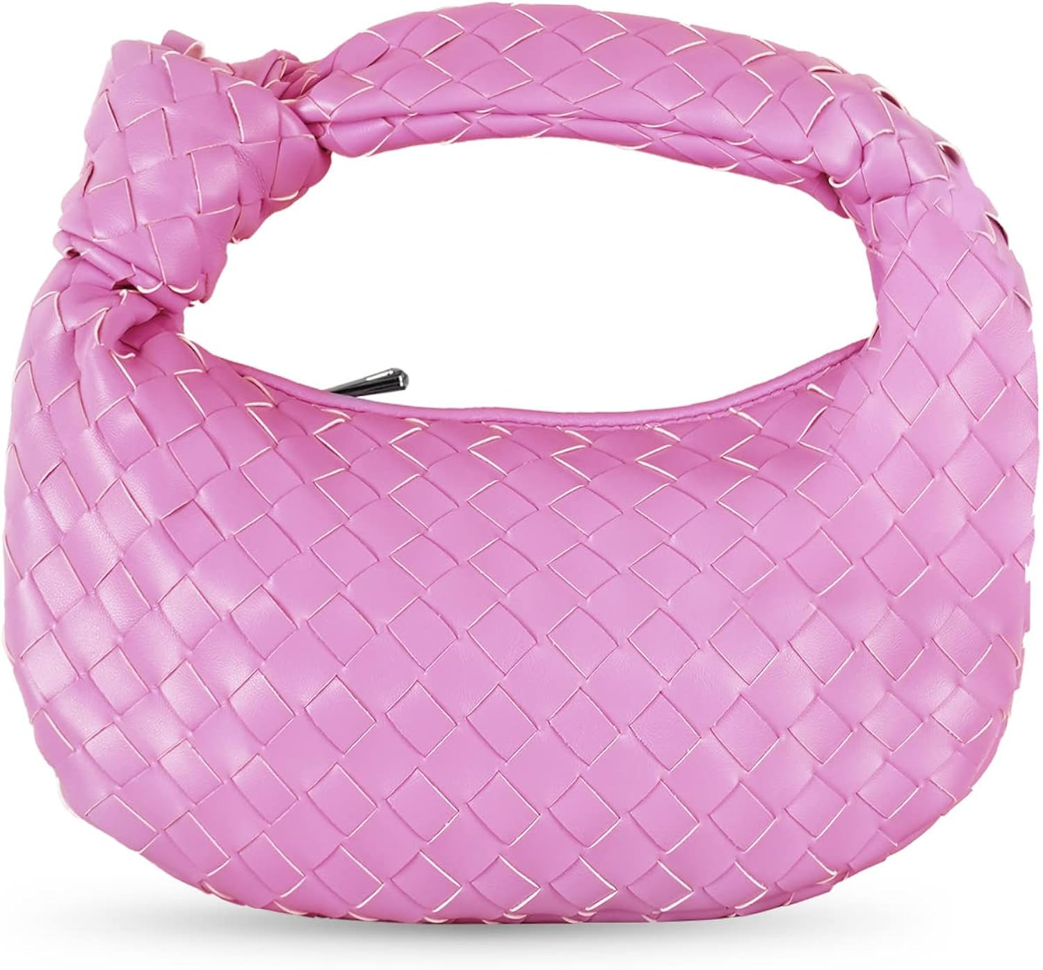 LMKIDS Woven Handbag for Women Fashion Designer Ladies Hobo Bag Purse Faux Leather Shoulder Bag R... | Amazon (US)