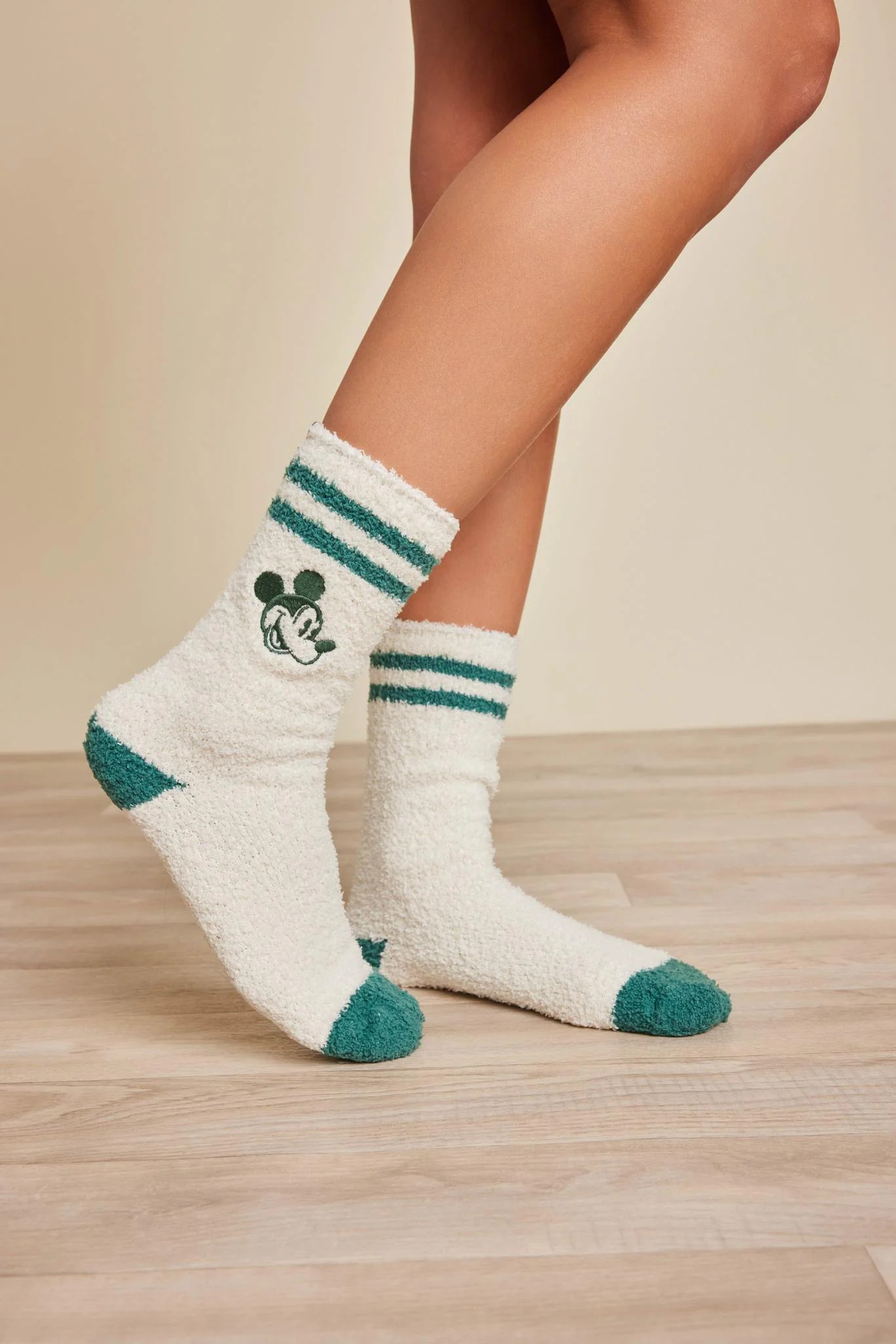 CozyChic® Unisex Mickey Athletic Crew Socks | Barefoot Dreams