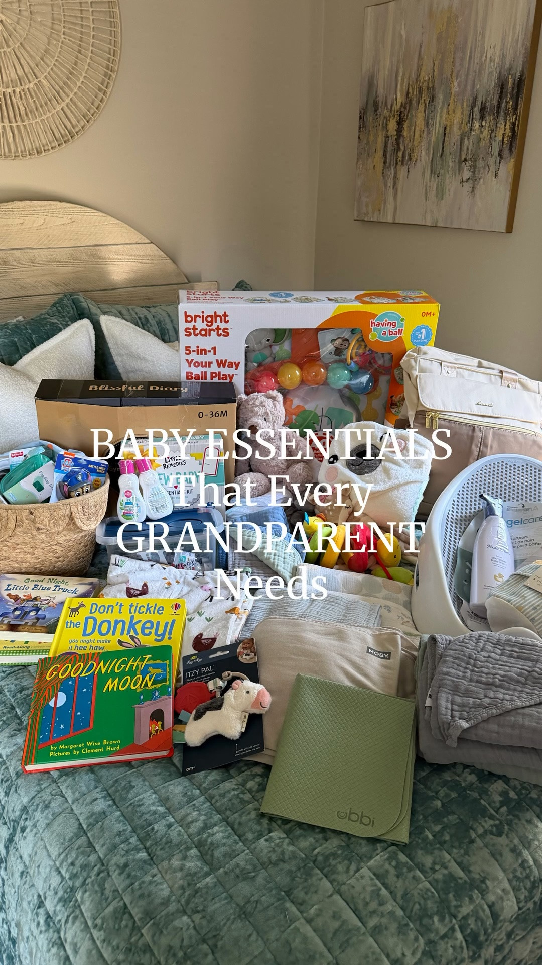 Grandma & Grandpa are getting ready for our little guy!

My sweet friends gave us all the baby essentials to keep at our house and this haul is full of the sweetest finds — soft blankets, hooded towels, books, toys, activity mats, baby bathtub essentials, and more. 

Linking everything we received because these are such good baby finds for grandparents, baby showers, or building your own baby setup at home!

#ltkbaby #babyhaul #grandmasprinkle #babyessentials #babyfinds #newgrandma #babyregistry #grandparentlife #amazonbaby #babyfavorites

#LTKBaby #LTKmomlife #LTKdayinmylife