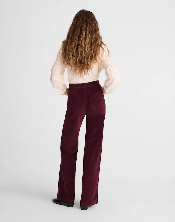 The Wide-Leg Pant in Corduroy | Madewell